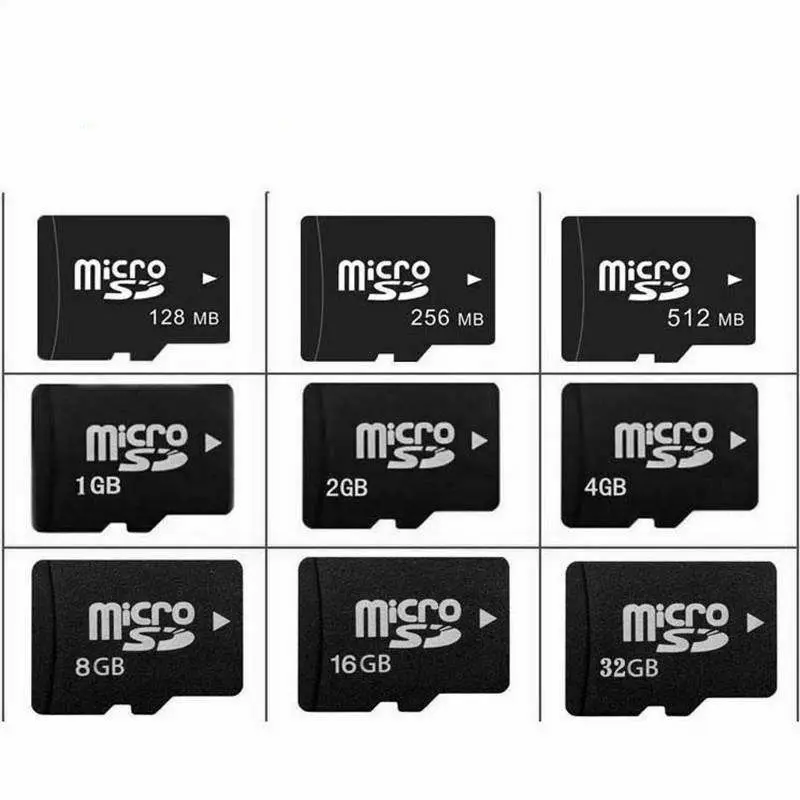 Акция! 10 шт. в партии 64 Мб 128 МБ 256 512 1 Гб 2 TF карта micro sd памяти Визитная | Компьютеры и
