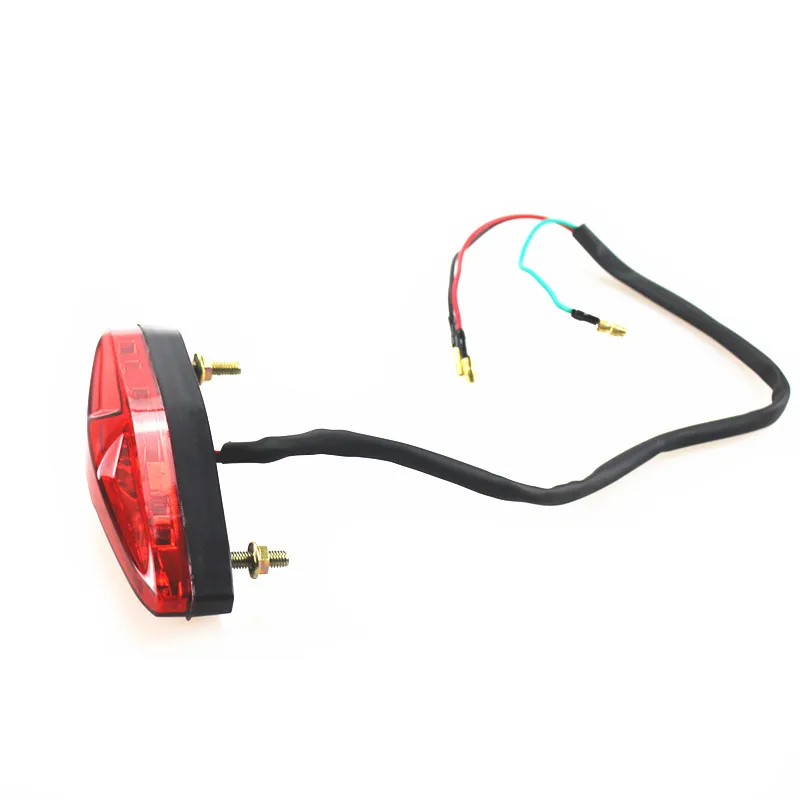 Задняя фара мотоцикла 12В светодиодный стоп сигнал заднего света для Honda Yamaha Kawasaki