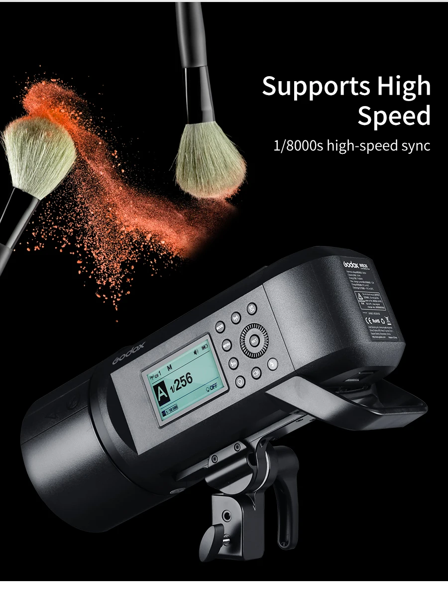 Godox AD600 Pro WITSTRO все в одном Внешняя вспышка AD600Pro литий-ионная батарея TTL HSS со