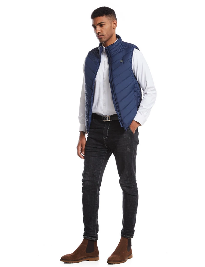 Жилет с подогревом 11 областей 9 куртка для мужчин и женщин теплая зимняя одежда