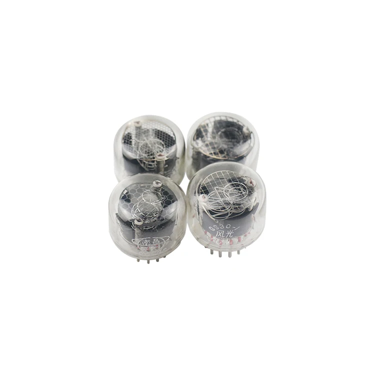 GHXAMP 4-бит часы свечение трубки QS30-1 SZ3-1 трубка усовершенствованная версия с пультом дистанционного управления Управление светодиодный Подсветка аудио аксессуары DC5V