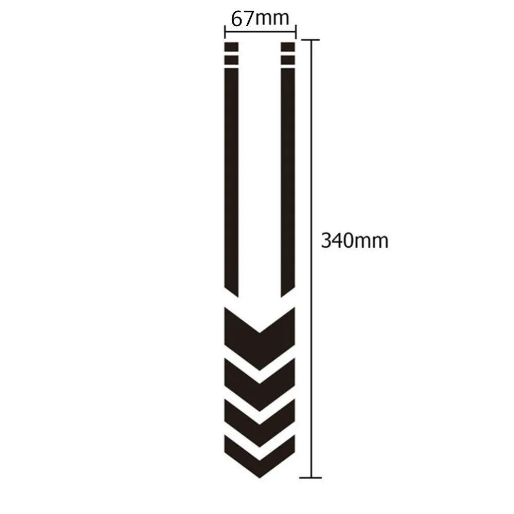 

Pesonalized Motorcycle Mudguard Car Sticker Reflective Arrow Line Warning Sticker Electric Car Vinyl Decal Sticker