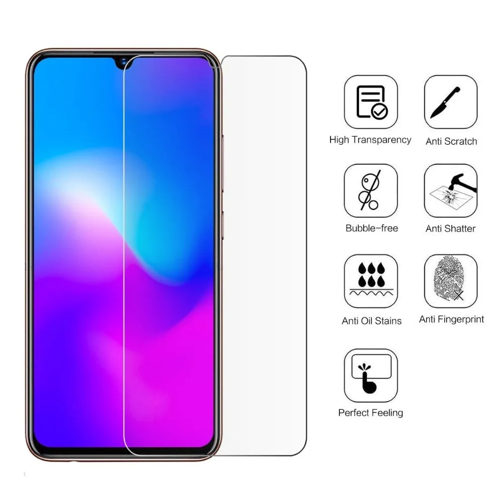 С уровнем твердости 9H 2.5D закаленное Стекло для Vivo X6 X7 X9 X9S плюс Экран протектор
