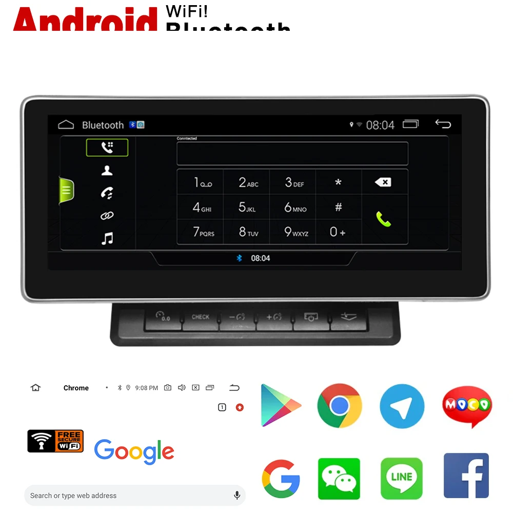 10 25 &quotHD экран стерео Android 7 0 up Автомобильный GPS навигатор карта для Audi A6 4F 2004 ~ 2011 MMI
