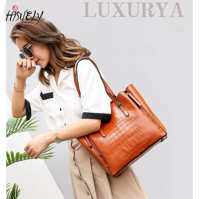 

Luxury New PU Leather Handbags Women Shoulder Bags Designer For Women 2021 Large Hand Bag Bolsa Feminina Top-handle Bags Vintage