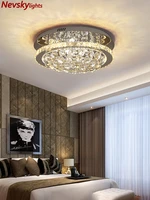 modern led ceiling lights for living room luxury crystal ceiling lamp bedroom crystal kitchen fixture silver led fixtures dining