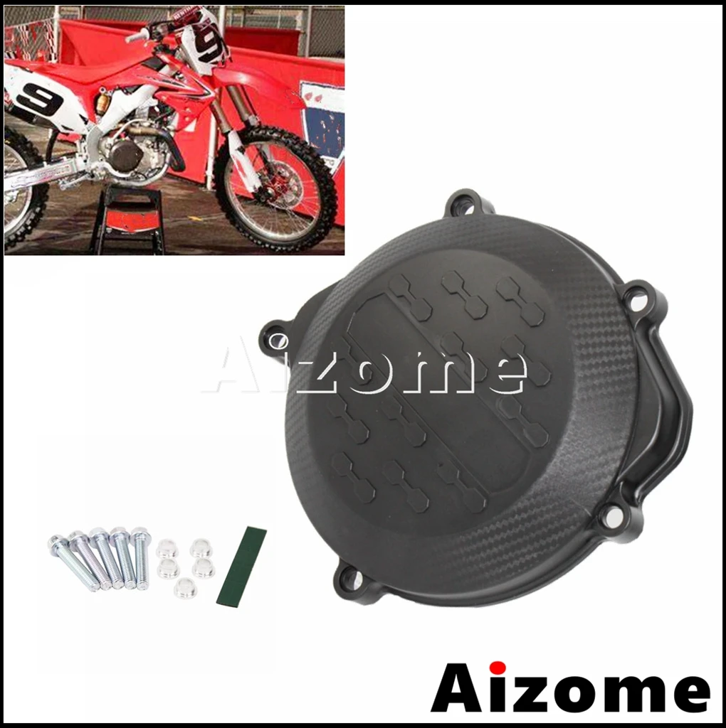 Черная защитная крышка двигателя для мотоцикла Honda CRF450R CRF 450R 2009-2016 | Автомобили и