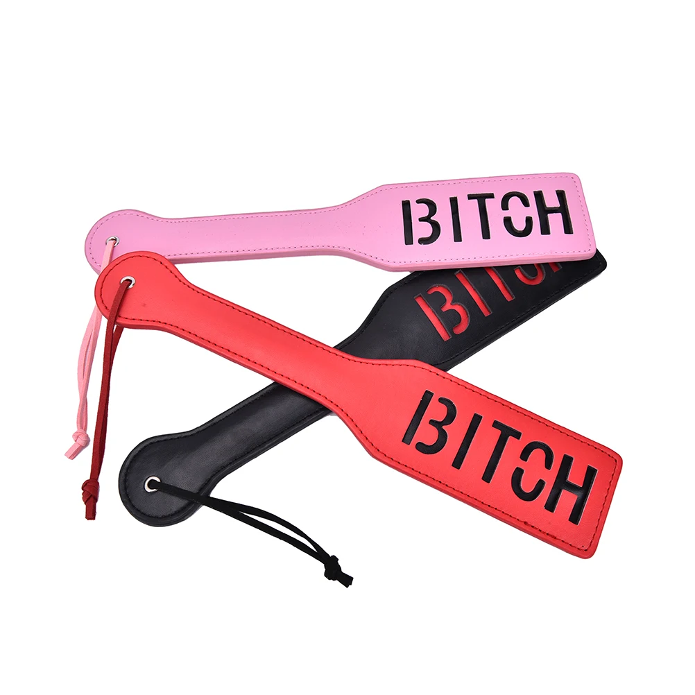 Рабыня сука шлюха SM Flog Spank Paddle Beat покорный раб БДСМ розовый курчавый Фетиш кнут