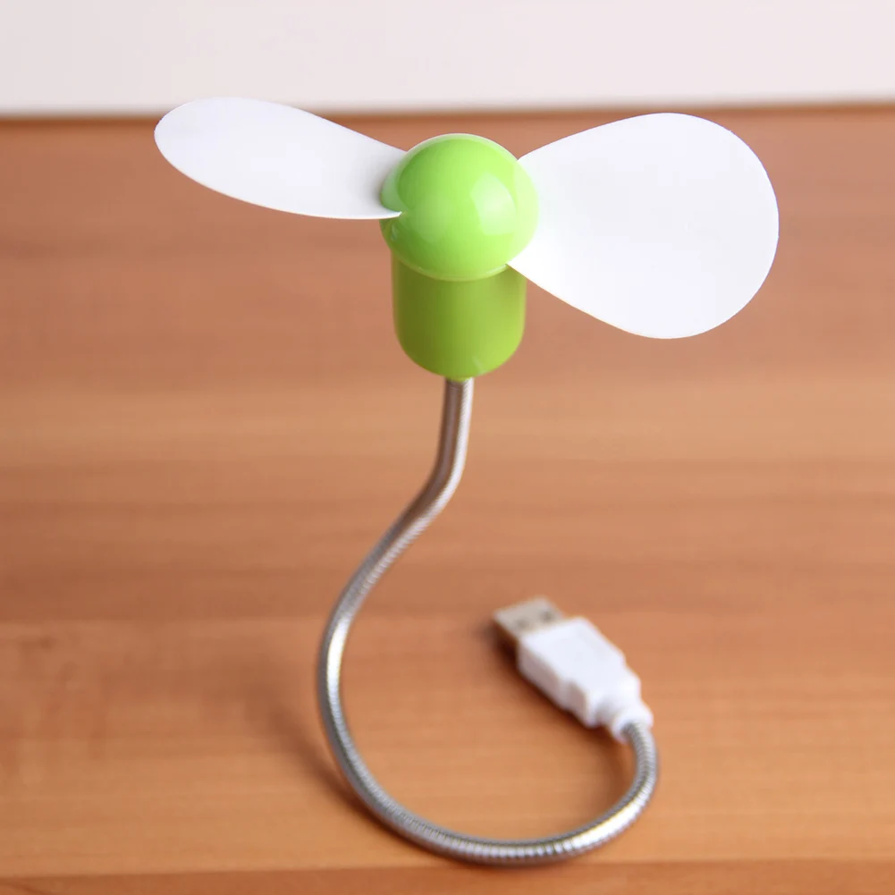 Мини USB вентилятор гаджет гибкий и подходит для ноутбук laptop персональный