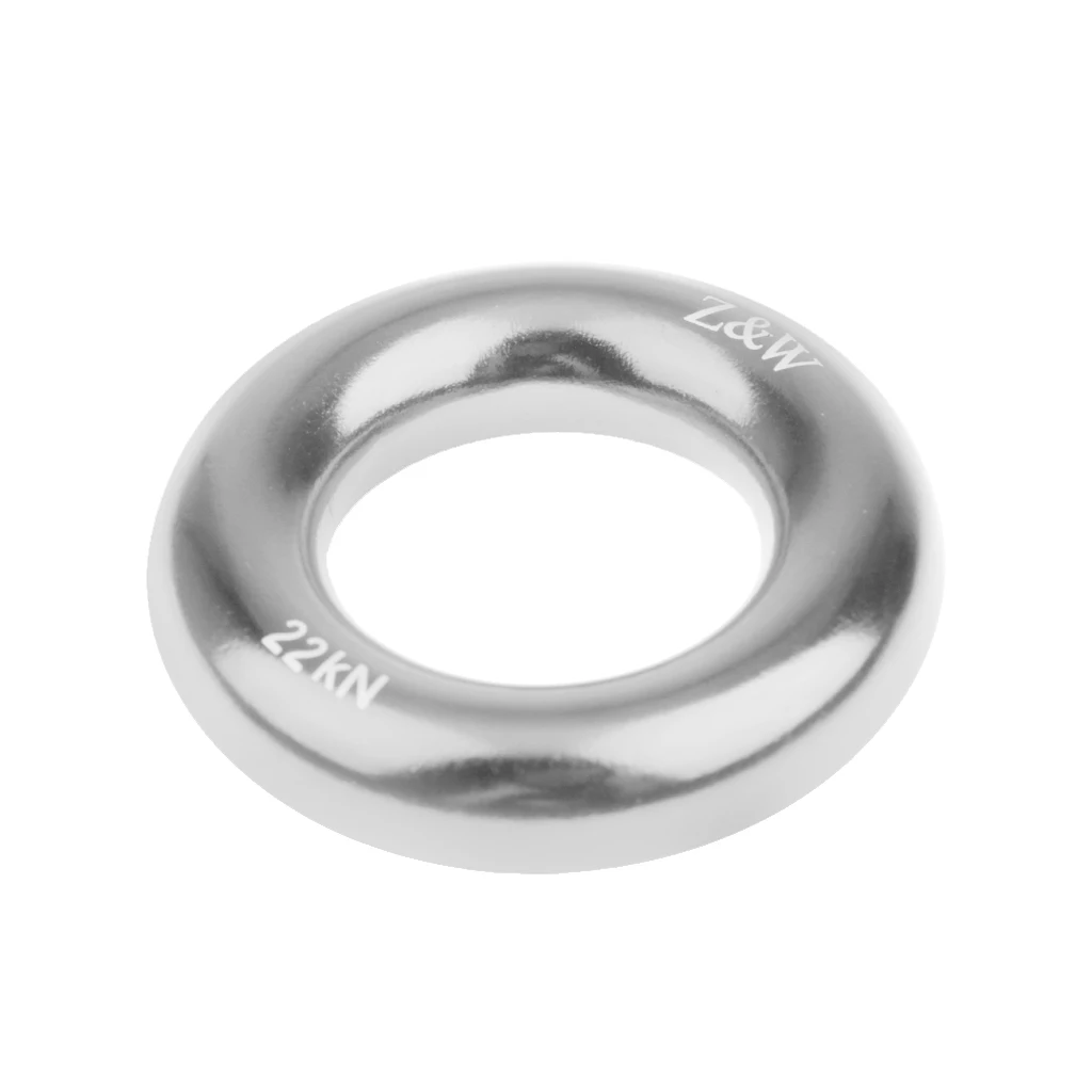 Альпинистское кольцо из алюминия 22 кН для веревки Retriver Friction Saver гамак аксессуары