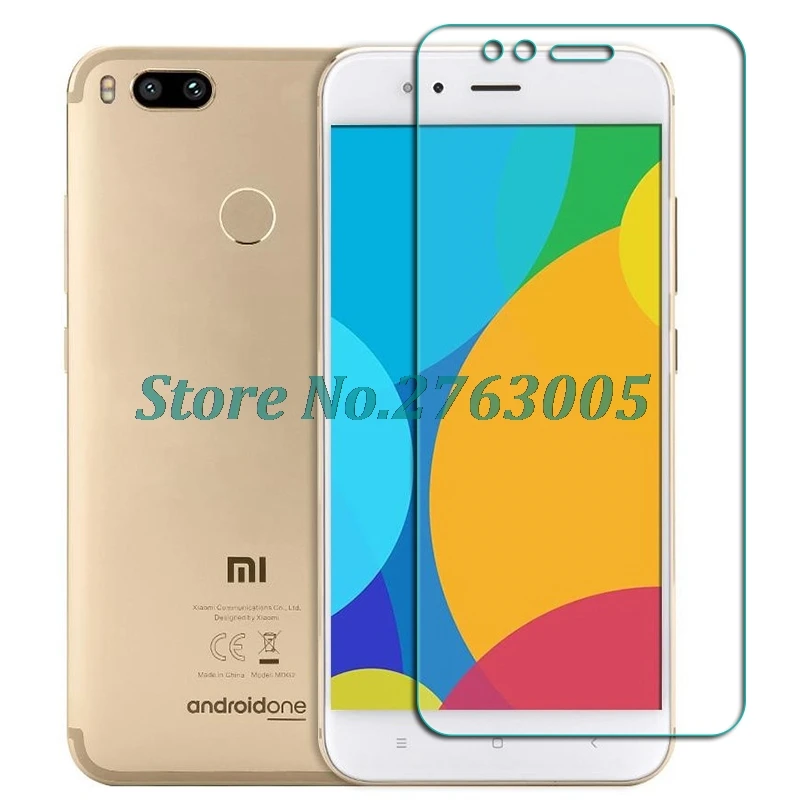 Закаленное стекло для Xiaomi Mi A1 (Mi 5X) MDG2, MDI2 5,5 дюйма, защитная пленка для экрана, чехол для телефона