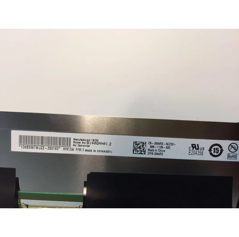 

B140QAN01.2 QHD 2560-*1440 Laptop LCD LED Screen Display IPS Matrix B140QAN01 72% NTSC