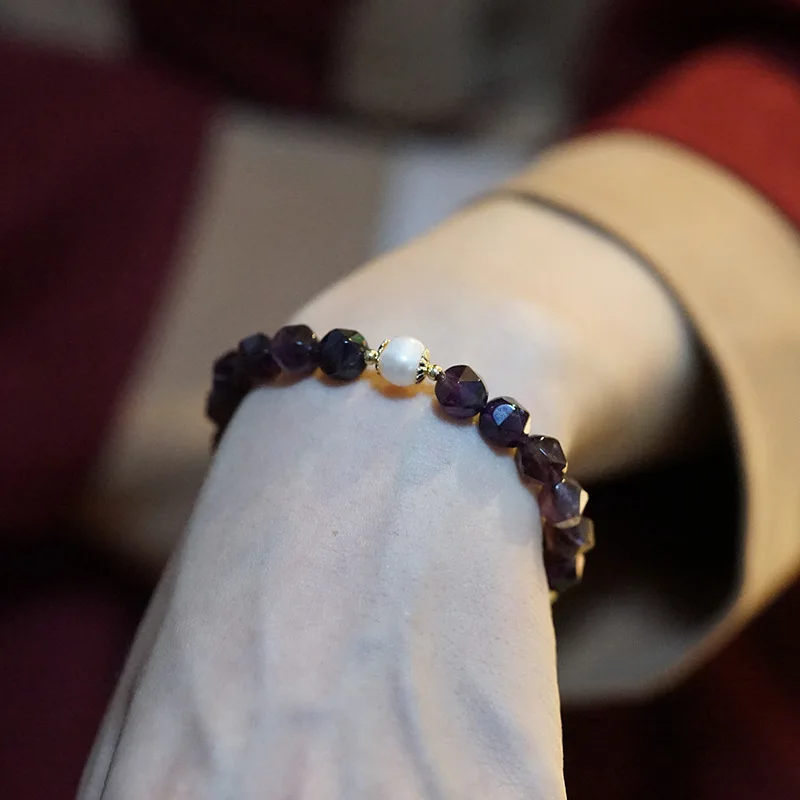 

Faceted Crystal Handmade Women Fashion Bracelet Women Girl Jewelry