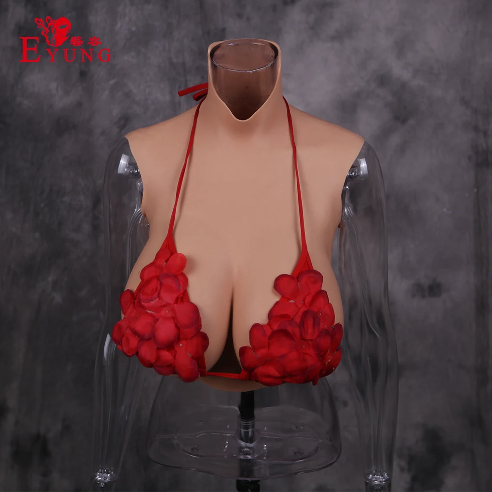 Eyung H чашка без масла силиконовые Силиконовая грудь реалистичной формы