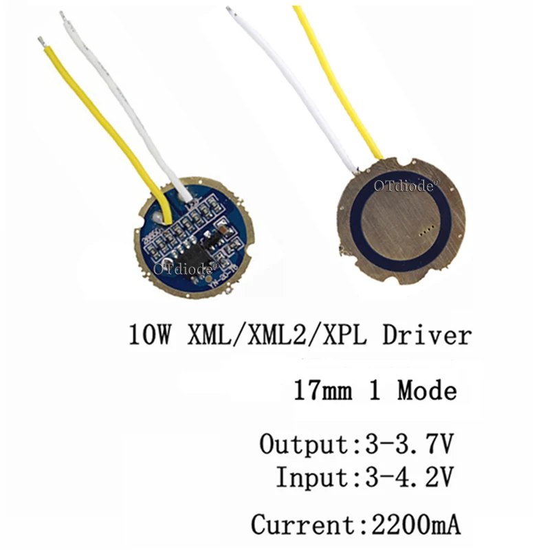 

OTdiode светодиодный драйвер XMLL T6 U2 2.7-4.2V