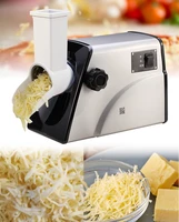 cheese slicer electric commercial automatic shredder mozzarella shredded cheese grater household cheese slices