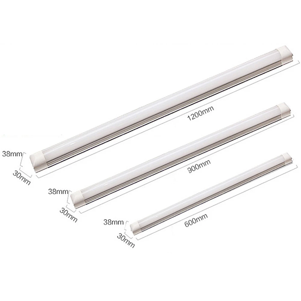 

T8 LED Tube Light T8 Lamp Bar 120cm 12V 24V 36V 9W 12W 18W Leds Tubes Wall Lights 2FT 4FT 60cm For Home Indoor Kitchen Lighting