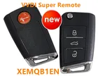 10 шт.лот XEDS01EN XEFO01EN XEMQB1EN Xhorse супер пульт для DS Ford MQB тип с VDI супер чип для VVDI2 мини ключ инструмент