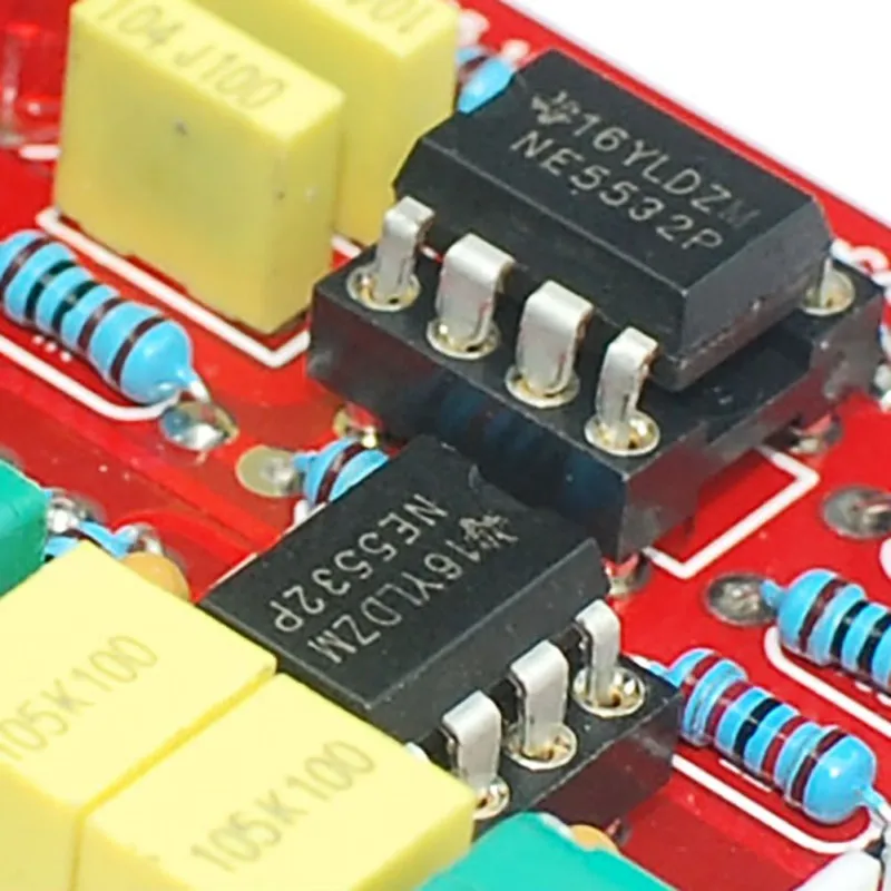 NE5532 OP-AMP HIFI усилитель предусилитель громкости тон эквалайзер Con карта памяти |
