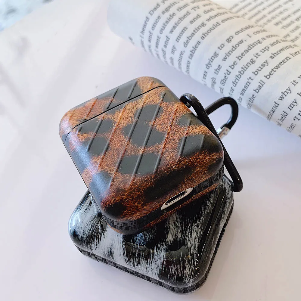 

Leopard Pattern Earphone Case for AirPods 2 Pro 1 Cases Soft TPU Wireless Headset Accessories Protective Cover for AirPod 2 3