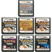 DS видеоигра картридж консоль карта Pokeon алмаз сердце золото жемчуг платина SoulSilver