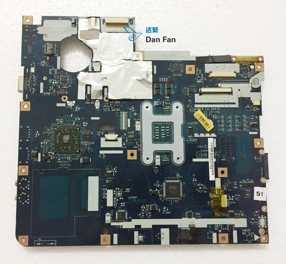 Материнская плата KAWG0 для ноутбуков acer 5516 5517 материнская ноутбука MBPEE02001 100%
