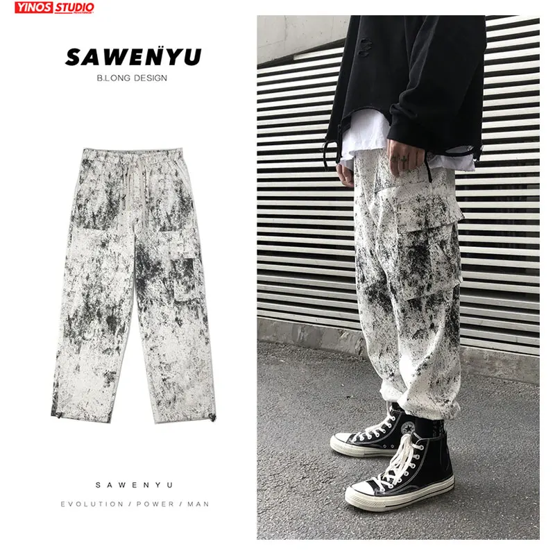 Дропшиппинг осенний мужской галстук крашеный для мужчин уличная одежда с