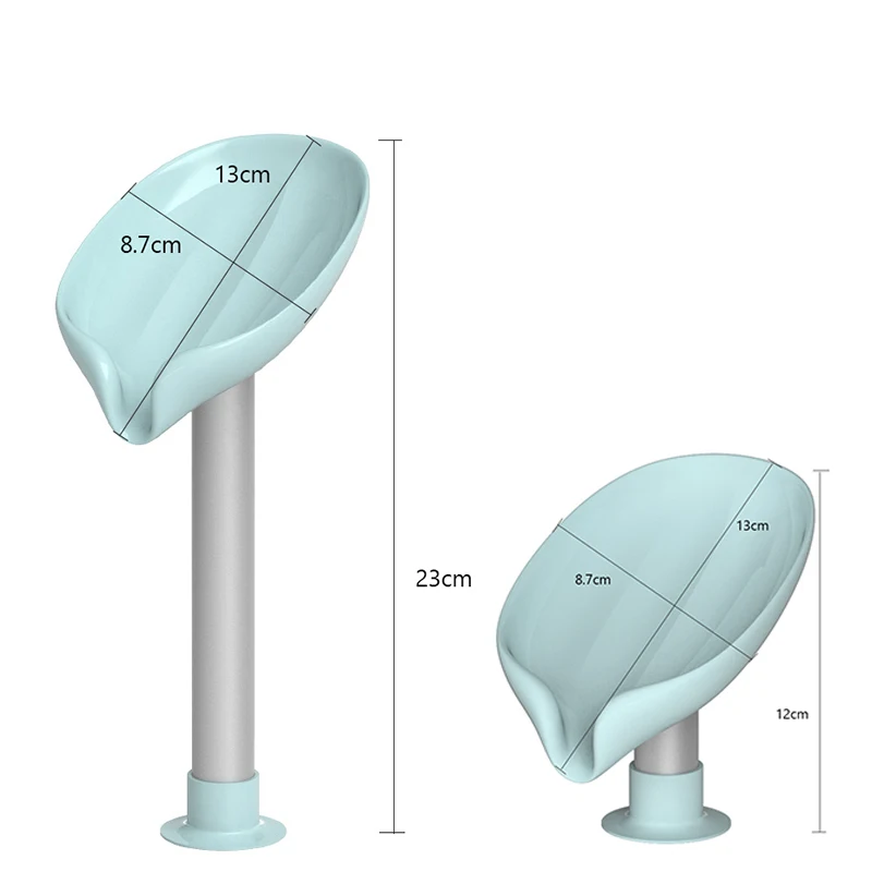 Коробка для мыла в форме листьев дренаж ванной комнаты подставка присоска душа
