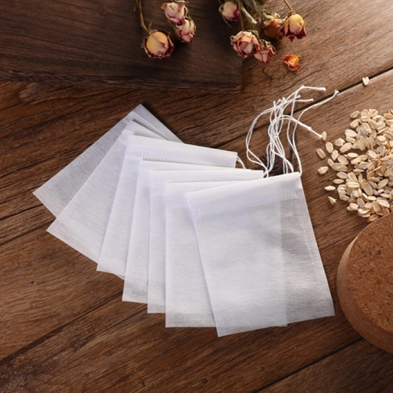 Чайные пакетики многоразовый фильтр Нетканая ванна для ног приправа Tisanes суп