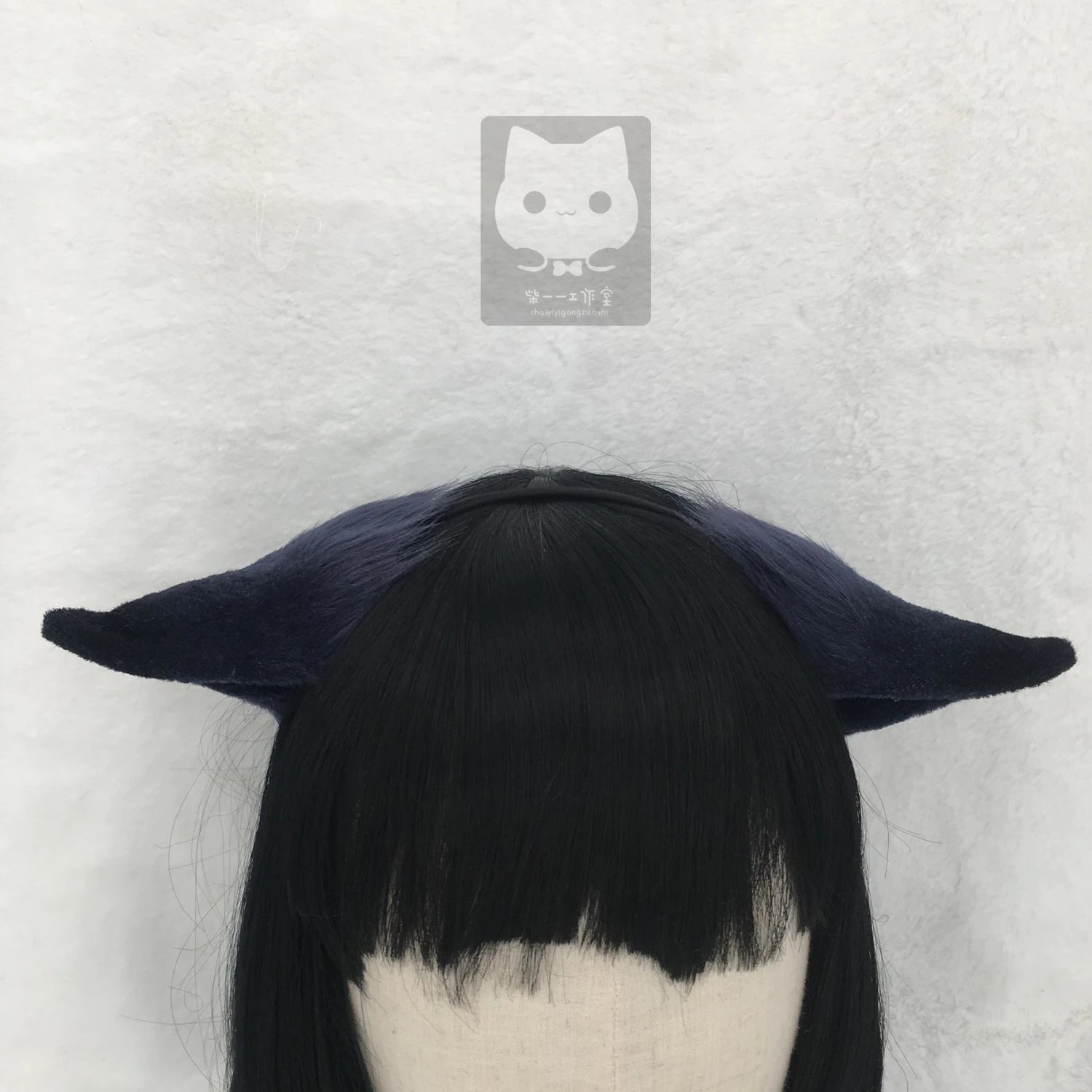 

MMGG New Arknights Jessica Black cat neko wolf fox Ears hairhoop for anime lolita cosplay costume accessories