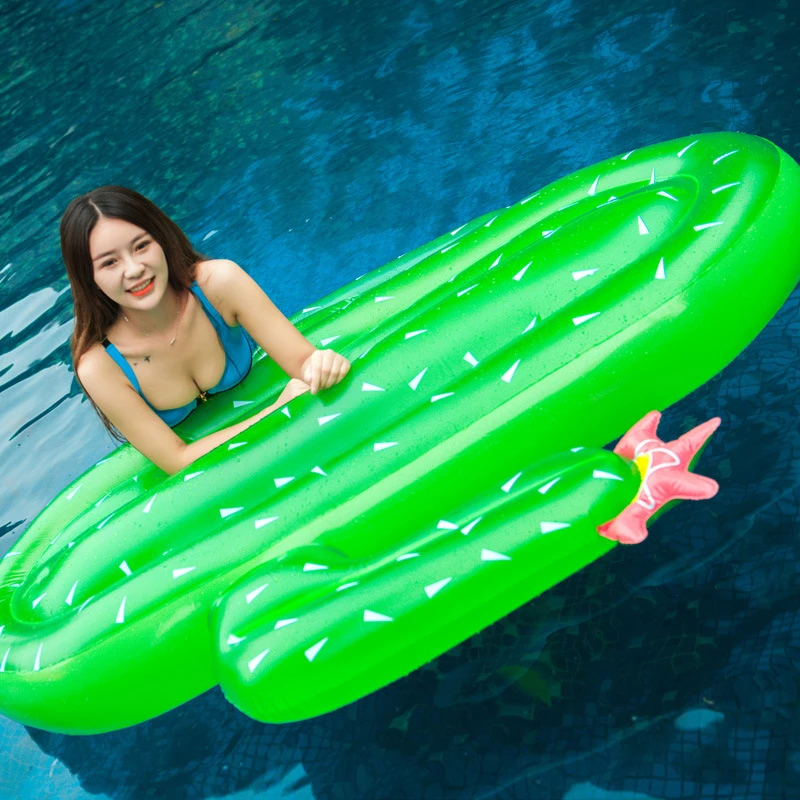 Надувное надувное кольцо для бассейна С КАКТУСОМ 180 см поплавок гоночная