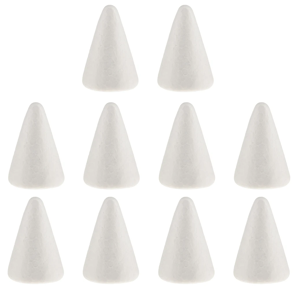 

Cone Christmas Tree Xmas Styrofoam Material For DIY Creative Painting Crafts