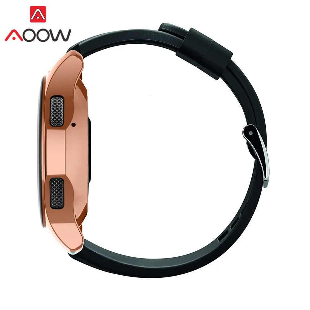 Мягкий ультра-тонкий ТПУ защитный чехол для samsung Galaxy Watch 42 мм 46 мм покрытие Защитная крышка оболочка ремешок для gear S3 Frontier