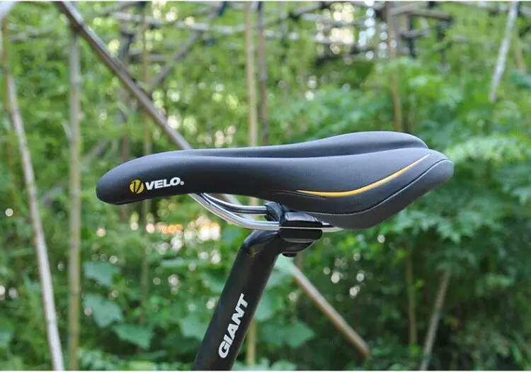 Velo кожаное велосипедное седло selle MTB горный велосипед седло удобное сиденье Велоспорт супер-мягкая подушка подседельная часть дорожный велосипед