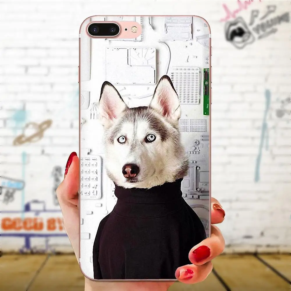 Мягкий чехол из ТПУ для Xiaomi Redmi Mi 4 7A 9T K20 CC9 CC9e Note 7 9 Y3 SE Pro Prime Go Play Puppy Alaskan