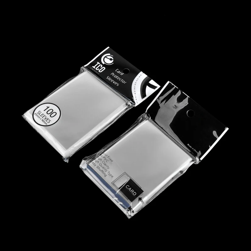 

100 pcs Pack Trading Card Soft Protector Card Sleeves 65mm*90mm