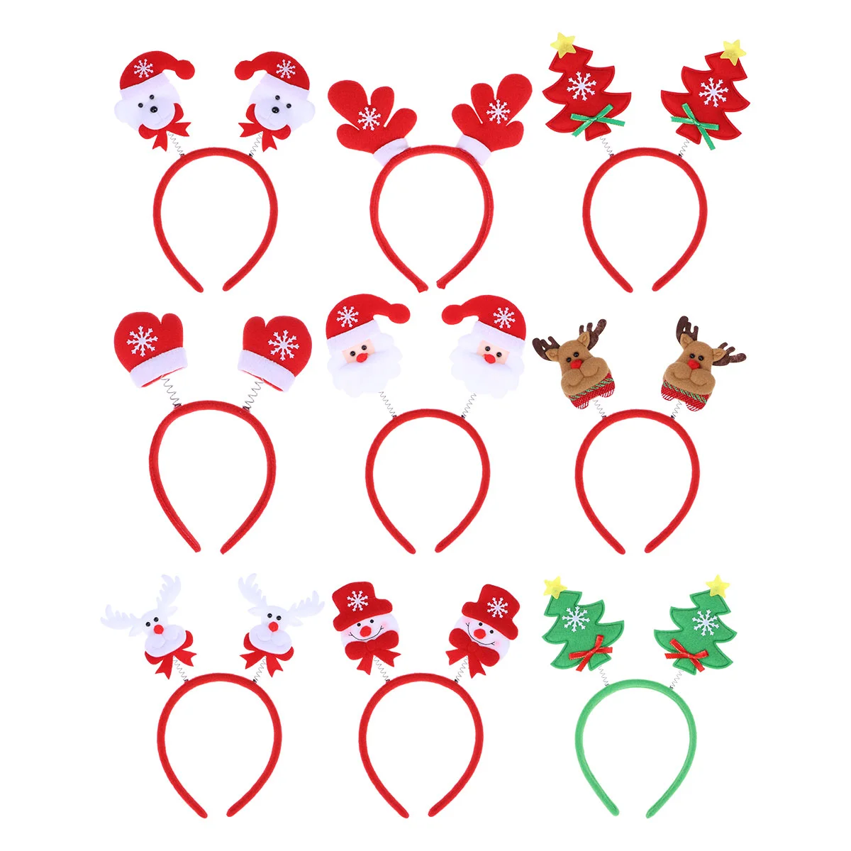 

9 шт., Новогодняя повязка для волос