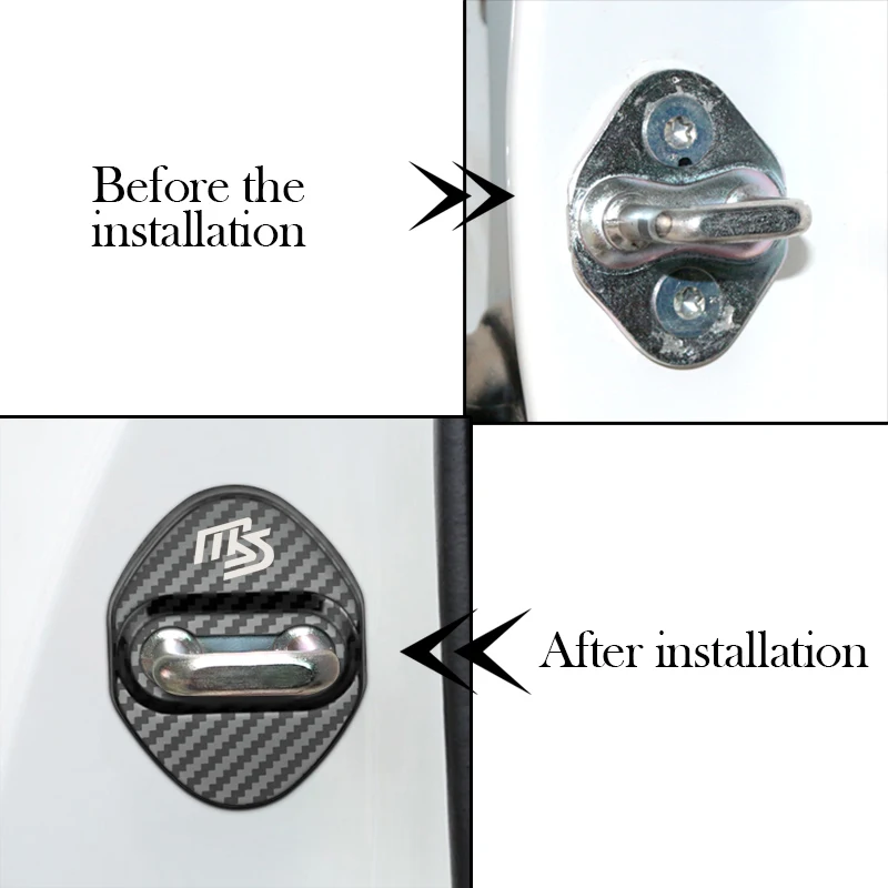 Новая искусственная Защита от ржавчины чехол из нержавеющей стали для mazda MS 2 3 6 M5