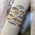 Стич вышивка крестиком Наборы Ремесло морской рыбы 1 Счетный вышивка крестиком рукоделие вышивка крестиком, ручная работа с иглами