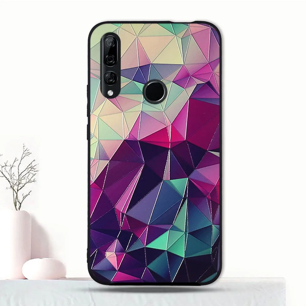 For Huawei P Smart Z Case Silicone Funda For Huawei Y9 Prime 2019 Back Cover Pattern For Huawei Enjoy 10 Plus Coque Bumper Case