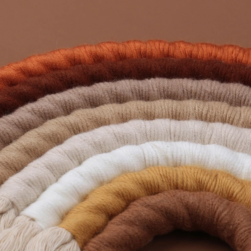 

Rainbow Decoration Baby Room Wall Hanging Kids Tent Decoration Room Photo Props 95AA