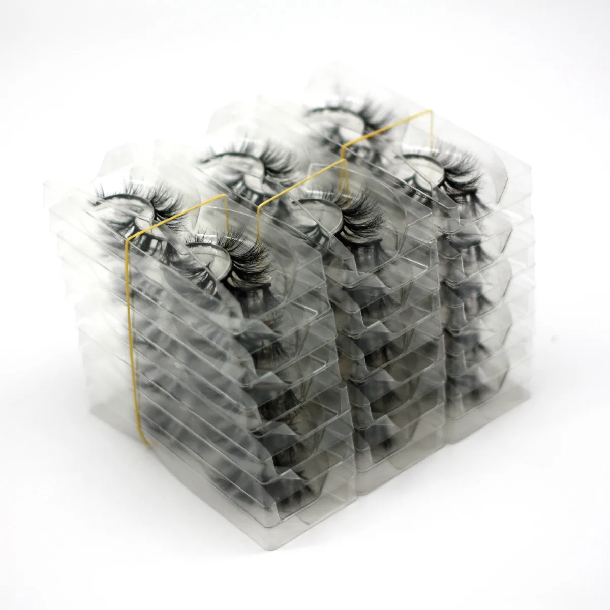 Оптовая цена для лица 30 пар Hexuan ресницы 4D норковые ручной драматического 27 стилей