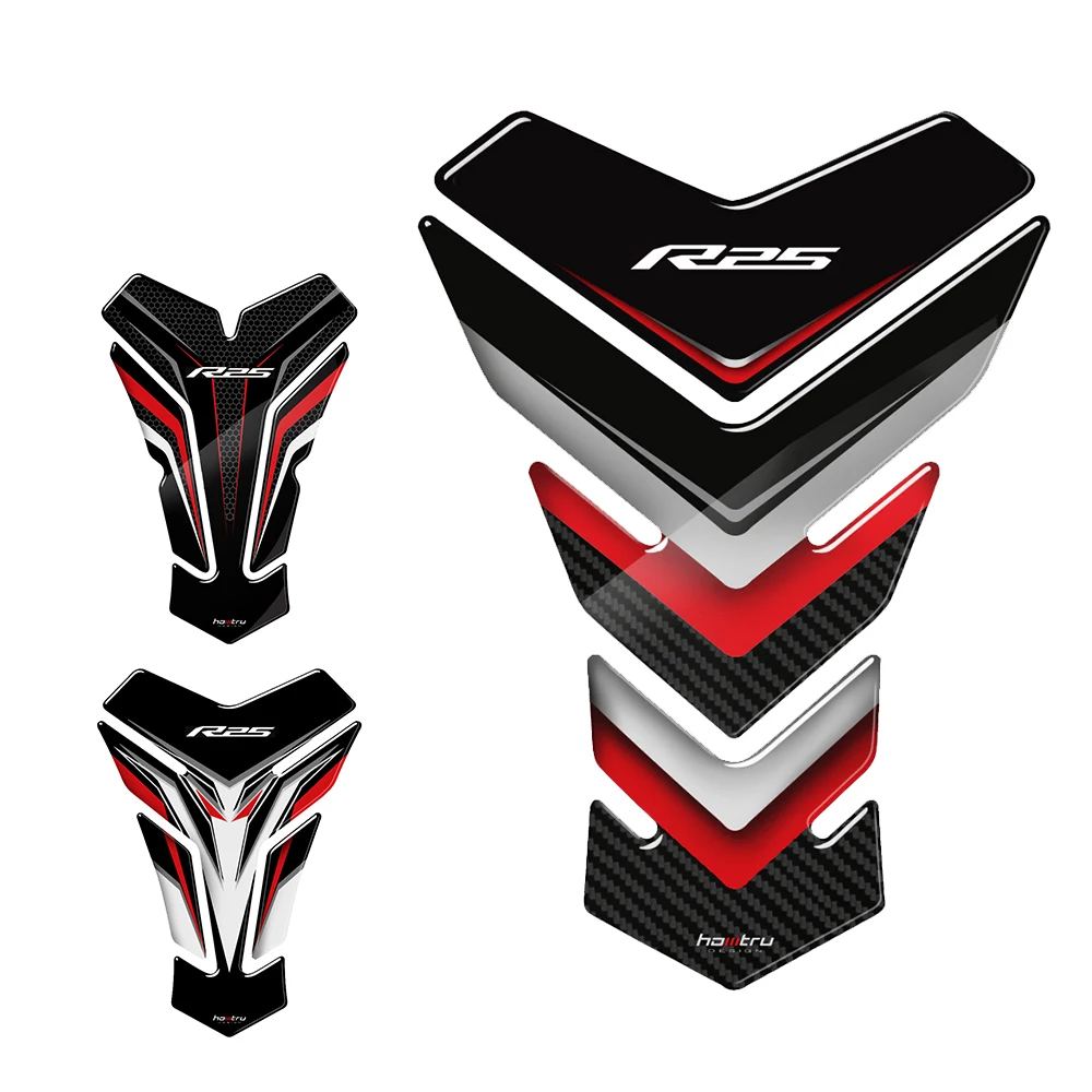 

Для Yamaha YZF-R25 R25 Tankpad 3D смолы бак мотоцикла Pad Protector Стикеры