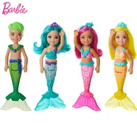 barbie dreamtopia chelsea mermaid doll baby toys for girls little joint rainbow dolls juguetes kids toy gift princess brinquedos