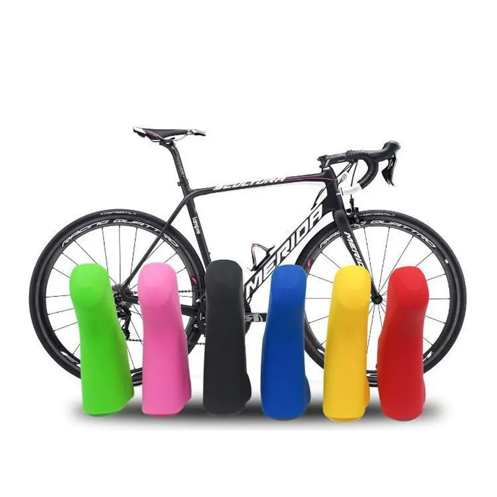 

1 Pair Of Road Bike 4700+5800+6800 Protective Covers Silicone Covers Grip Covers Ergonomic Design Rich Color