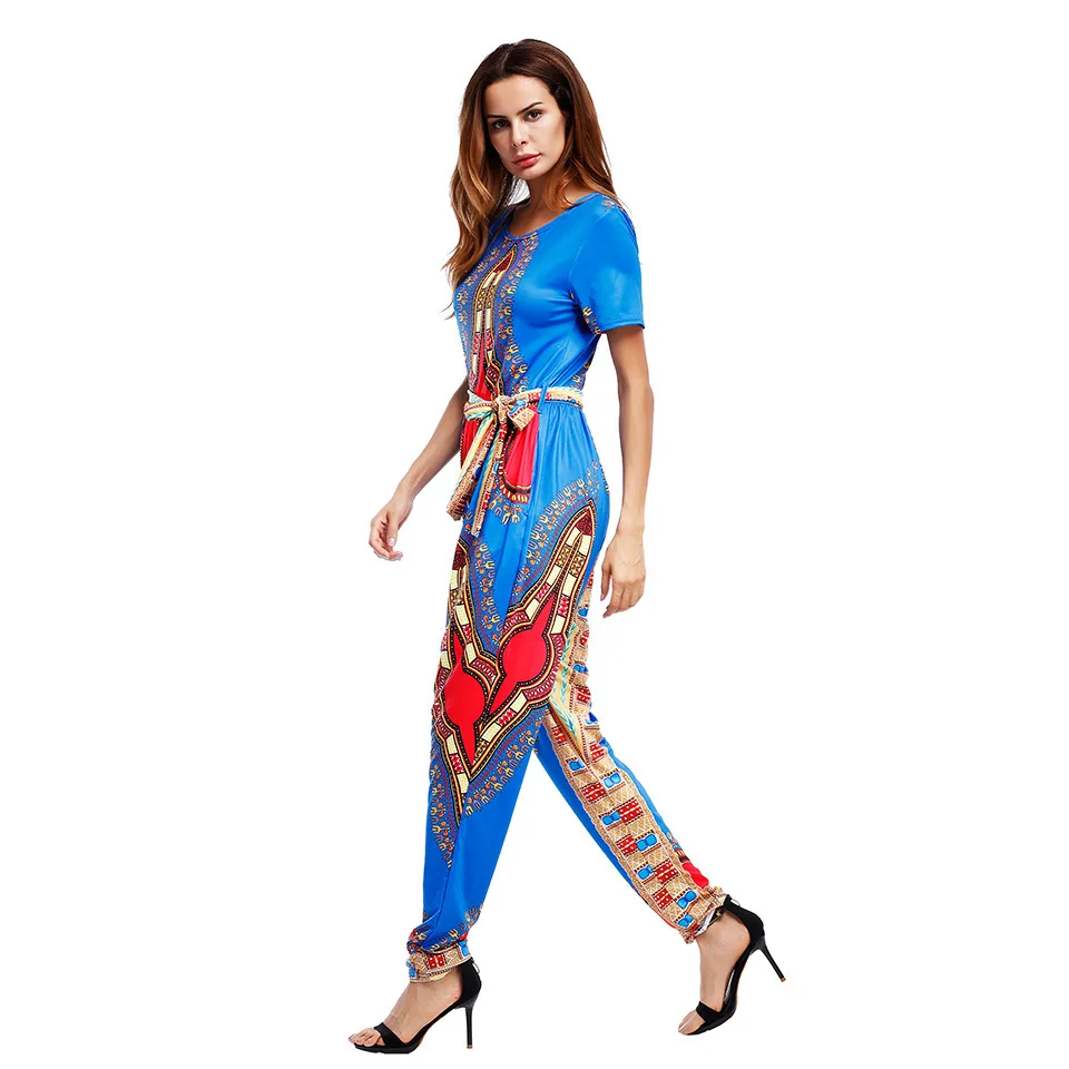 Африканская одежда Дашики платья новое поступление хлопок полиэстер Женщины 2017