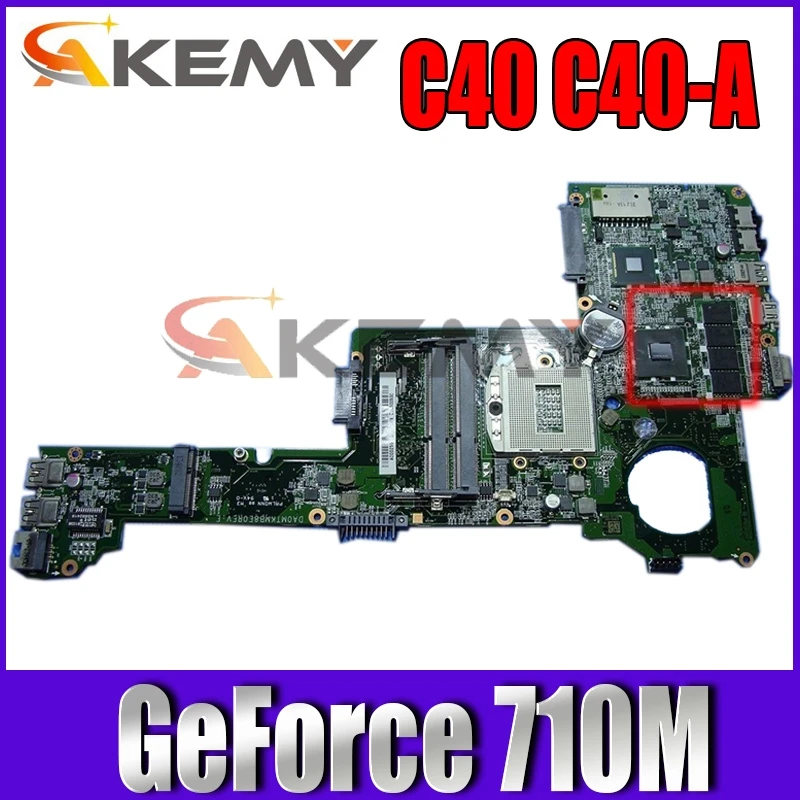 

AKEMY A000255480 DA0MTKMB8E0 REV E для toshiba satellite C40 C40-A материнская плата портативного компьютера с NVIDIA GeForce 710 м