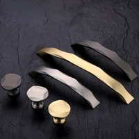 zinc alloy furniture handles gold black kitchen cabinets cupboard knobs handles for cabinets and drawers wardrobe pulls
