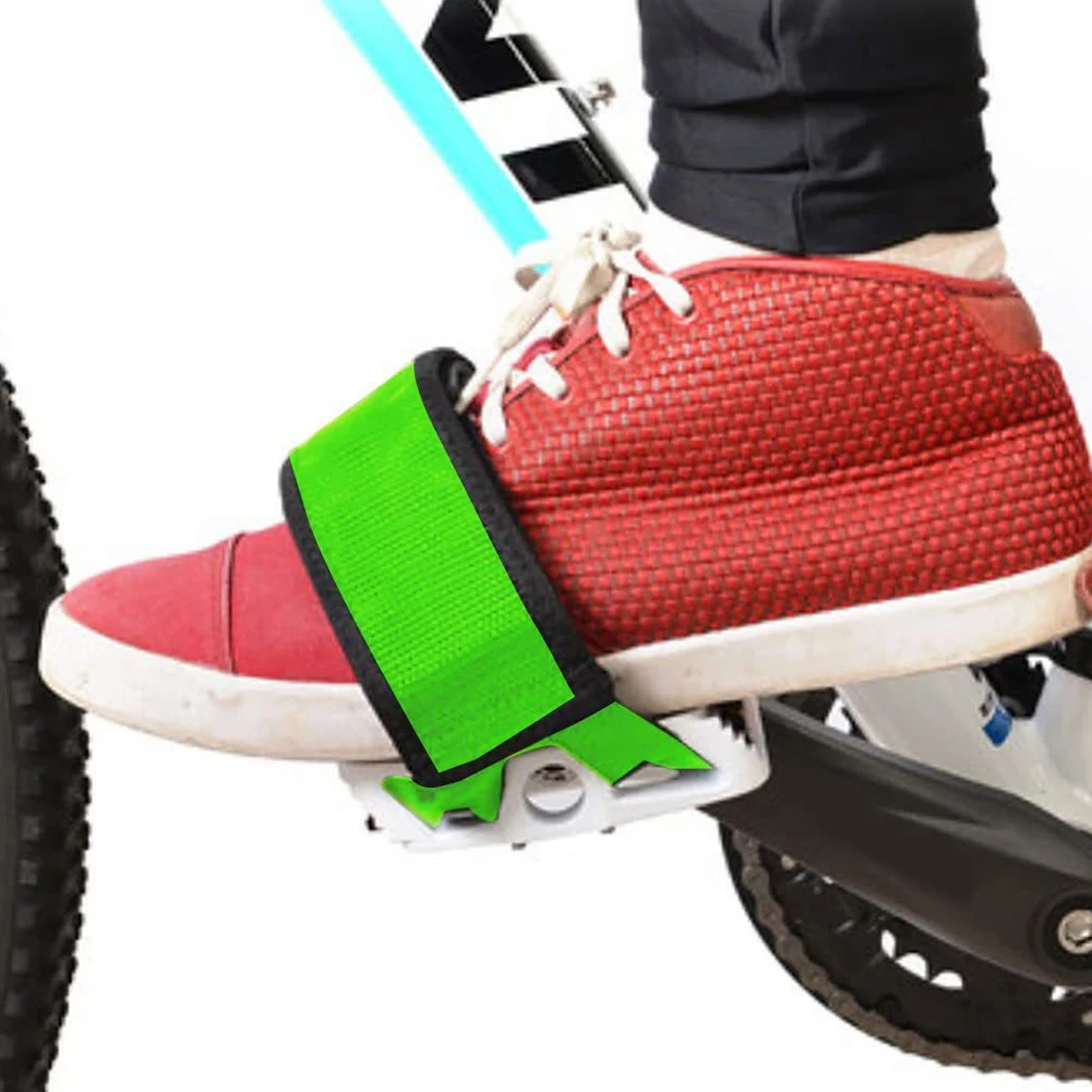 1 шт. ремень для ног велосипеда Мягкий Нейлоновый фиксированный ремешок педали