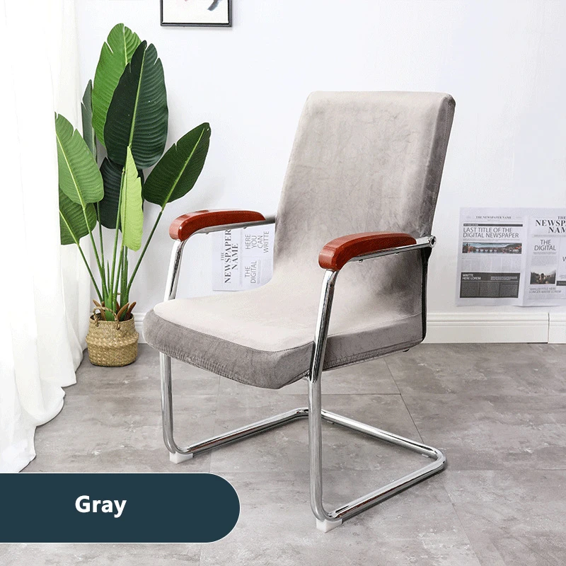 S/M/L домашняя искусственная бархатная Чехлы кресло стрейч с молнией